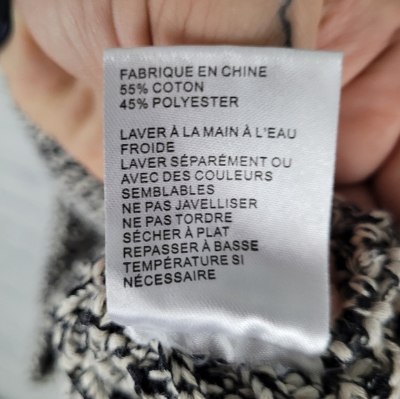 BACKDROP | knit poncho style pullover oversized boxy slouchy sweater - Picture 7 of 7